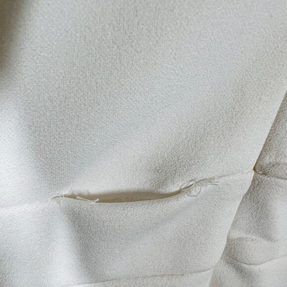 Sandra Darren Sleeveless Fit & Flare Dress Ivory Career Casual DIY - 10 - Picture 6 of 6